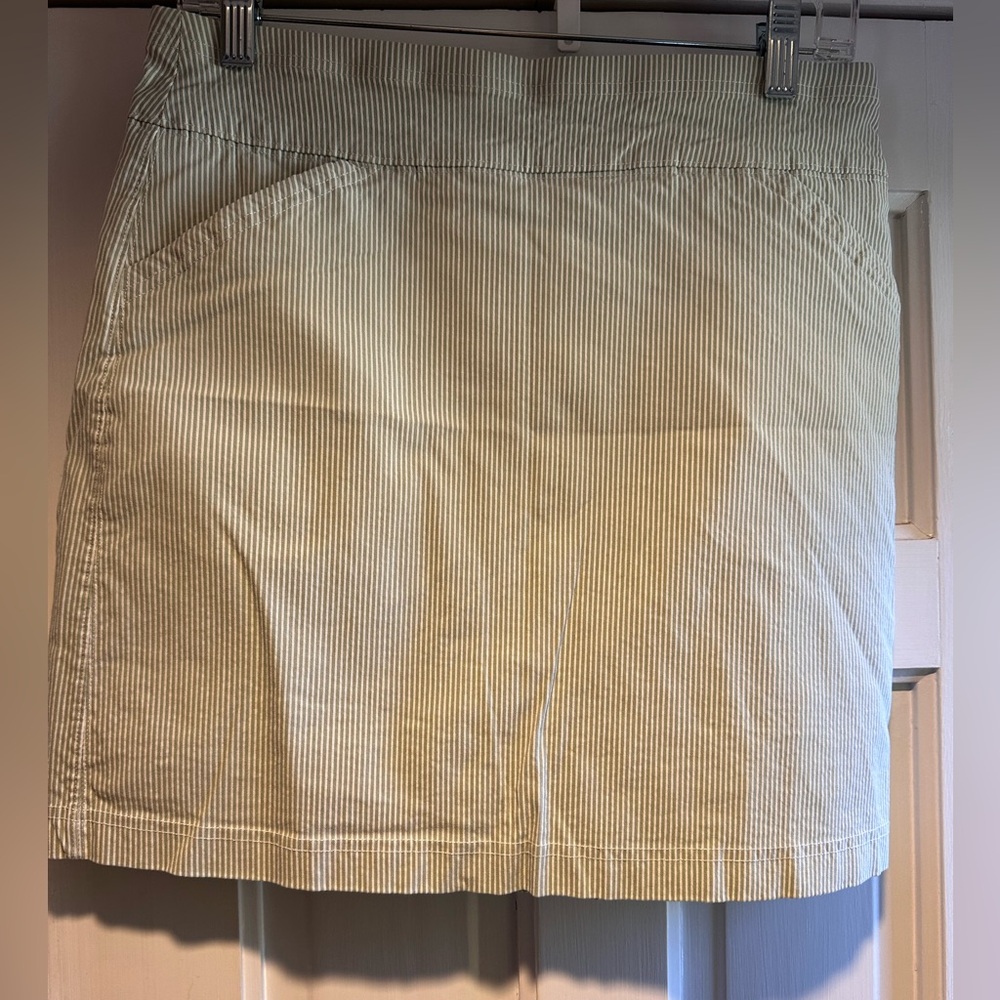 Mario Serrani Seersucker Skort